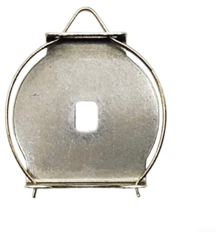 Jotekonoby Edelstahl-Klickhalter für Bartspule, Ersatzteil, Schallfederentriegelungsmechanismus, Reparaturkomponente mit 1,5 mm Schnurbreite, Angelrolle (1 x Sound-Klick-Hloder)