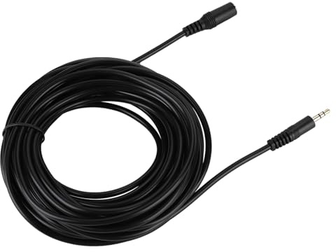 Pongnas 3.5mm Audio Extension Cable Jack Aux Cable with Oxygen-Free Copper for Smartphone Headphones Stereo 10m-30m Optional Scene (10m)