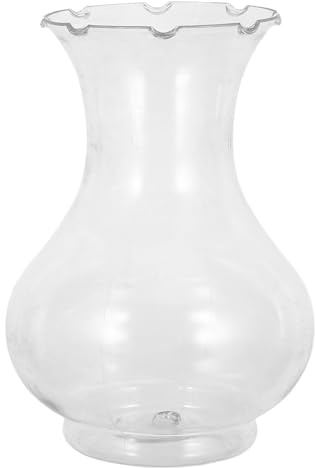 QUMIIRITY 6pcs Plastic Hyacinth Bulb Vases Hydroponic Avocado Growing Containers Wedding Table Centerpiece Flower Propagation Bottles for Home Decor