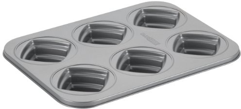 Städter CB53609 Cake Boss Backform für quadratische Küchlein, Antihaftbeschichtet, grau, 35 x 27 x 5 cm,