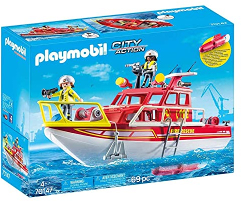 PLAYMOBIL City Action Figuras y Juegos de contrucción, Color carbón (70147)