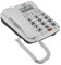 Schnurgebundenes Telefon mit Freisprecheinrichtung,Festnetztelefon für Privatanwender/Büro mit Zwei Leitungen/Anruferkennung/klarer Geräusche/Wahlwiederholung
