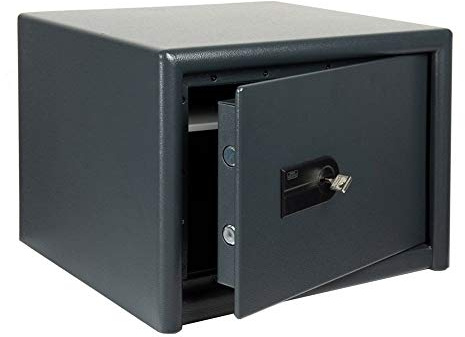 Burg-Wächter 40340 Cassaforte Serratura Blindata a Doppia Mappa, Magno 520 S, Volume: 28 L, Grado di Resistenza N, per Un Massimo di 5 Armi Corte, Nero, 28 L