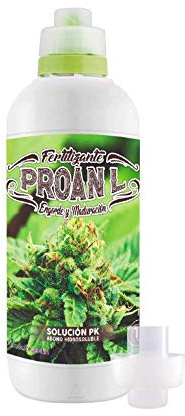 Probelte Fertilizante para Plantas Proan 0-8-8 Premium para Engorde y Maduración de Plantas 1 Litro