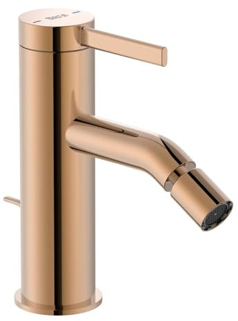 ROCA A5A609ERG0 ONA Grifo Monomando Bidé Desagüe Automático Oro Rosa