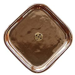 Räucherstäbchenhalter, Räuchergefäß, Schreibtisch-Räucherstäbchentablett mit 5 Löchern, tragbares Räuchergefäß, Raumduft for SPA, Meditation, Wohnzimmerdekoration, Roségold/812 (Color : Rose Gold)