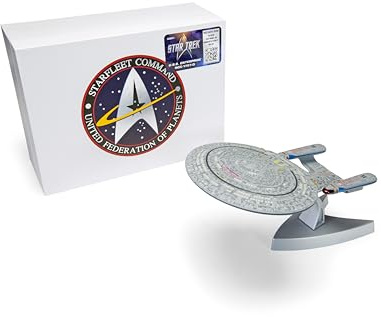 Corgi Diecast Spaceships - CC96611 Star Trek - USS Enterprise NCC-1701-D (The Next Generation) - Spaceship Toy Model, Collectible Space Toys for Adults & Kids, Rocket Ship Sci Fi Gifts