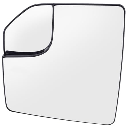 Vänster Höger Side Spegel För Ford F 150 F150 2015 2016 2017 2018 2019 2020 Bilens framdörr Uppvärmd bakre sidospegel glas bakåt konvex Bil Sida Dörr Spegel Glas (Storlek : Vänster)