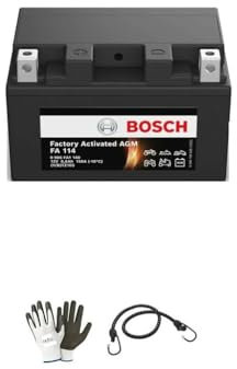 KOMPATIBEL MIT Aprilia RXV 450 2005 DIY-Batterie YTZ10S FA1140 Gel/SLA 12V/8,6AH (VERSIEGELT, AKTIVIERT-GELADEN) BATTERIEN FÜR Motorrad-Roller 150X88X93MM