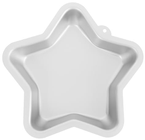 PRETYZOOM Ofenkuchen-backformen Sternkuchenform Fünfzackige Form Leicht Zu Reinigende Metallpfannen Für Torten Törtchen