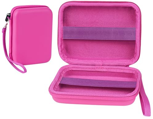 Aolso Tragetasche für 400+ Sammelkarten, Praktische Spielkarten-Tasche für UNO, Schützt Karten vor Nässe und Staub UNO-Karte Tragetasche für 14cm x 10cm Karten(Lila)