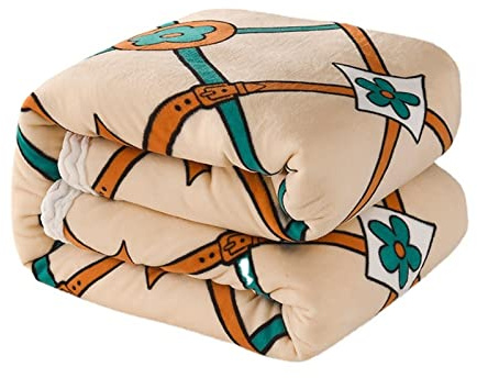 XFZJCHAP Throw Blanket Winter Thick Blankets Warm Cashmere Blanket Soft Throw On Sofa Cover Bed Cover Double Sided Blanket
