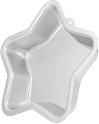 OUNONA moule a gateau gâteau en forme de décoration étoile pour non moule à dessert ustensiles de cuisson au four à cheesecake de dessin animé poêle alliage d'aluminium