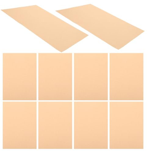 VILLFUL 10pcs Aged Vintage Paper Sheets Wedding Menu Paper Parchment Writing Decorative Parchment for DIY Projects