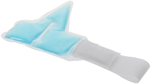 Toyvian Fingerlinge mit Kälte und Wärmekompresse Wiederverwendbare Gel Eispackung für Fingerschmerz Flexibel und Klein Fingerpflege bei Verletzungen und Arthritis Blauer Fingerschutz