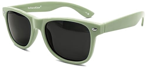 toTravelGear Polarized Sunglasses for Women Men Trendy Rectangle Sun Glasses for Driving Travelling Hiking UV Protection