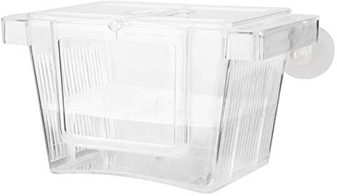 Yinhing Acryl-Fischzuchtbox für Aquarien, Kleine Isolationsbox Zum Schlüpfen und Aufziehen von Fischen mit Transparentem Design, Mehrere Raumteiler Zur Verbesserung der Überlebensrate der Fische,