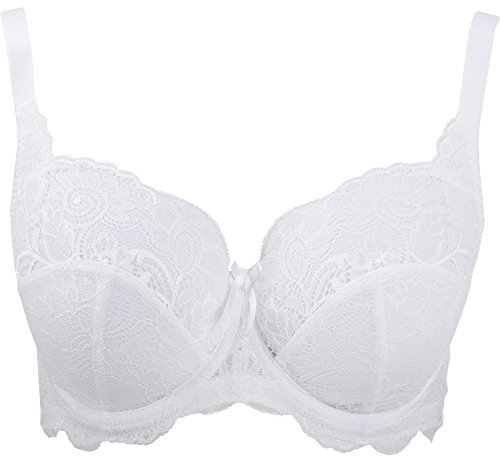 Panache Women's Andorra Full Cup Bra white 5675 Full cup 32H