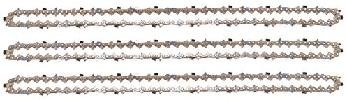 3 tallox Sägeketten 3/8 1,6 mm 72 TG 50 cm Schwert Vollmeißel kompatibel mit Stihl Motorsägen