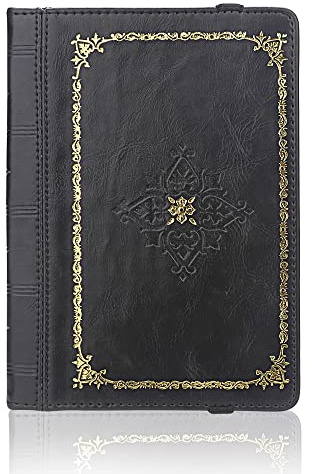ENJOY-UNIQUE Antico stile libro Crazy horse PU Custodia in pelle per Kindle, Sony, Pockbook, Kobo 6 6 Ebook Reader