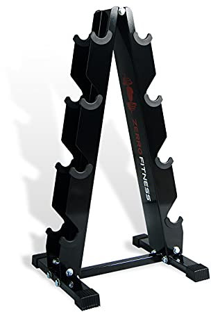 ZEERO 4/5 Ebenen Hantelständer, Passend zu hanteln und Kurzhanteln, Max.300kg kurzhantelständer, Ständer für aufbewahrung von gewichten