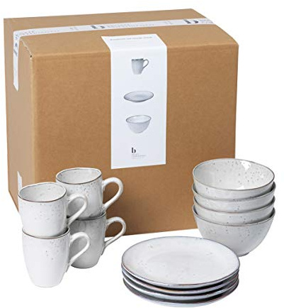 Broste Copenhagen Nordic Sand Frühstücksset 12tlg