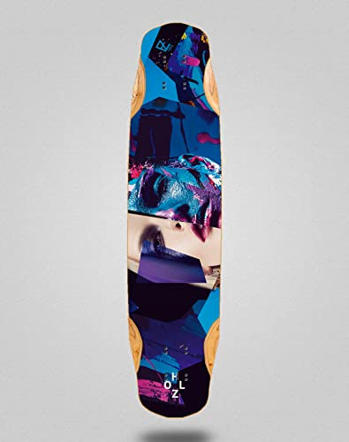 Holz Skateboard Longboard Deck Mix Bamboo 38 x 8,45 Paint Mosaic Nastia