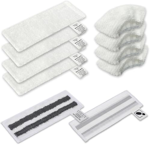 AVAENZO Zubehör Mikrofaser Tuchset für Kärcher Easyfix SC1 SC2 SC3 SC4 SC5 Dampfreiniger Bodendüse Wischtücher Überzügen Ersatzteile
