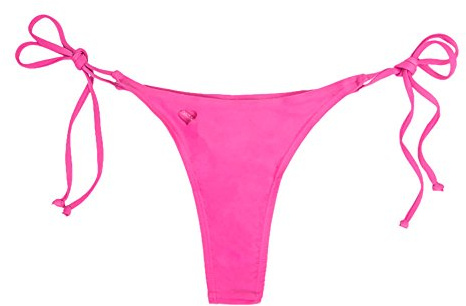 Generisch Damen String Bikini Hose Seitlich Gebunden Bademode Bikinishorts Schwimmhose Bauchweg Sexy Tie up Bikini Slip Unterteil Hotpants Schwimmshorts