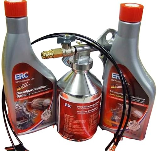 DPF Reinigungs-Set 3tlg. Dieselpartikelfilter Reiniger & Spülung + Spezialdüse