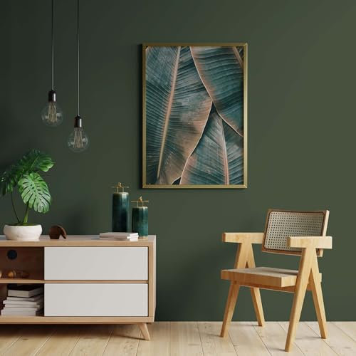 K&L Wall Art Pittura murale opaca, Vernice per pareti interne moderna colore verde, protezione da parete 5 litri colore verde