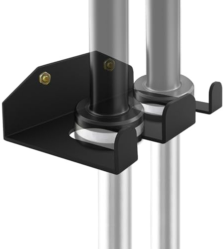 YZZHAJ Supporto per bilancieri resistente, montaggio a parete, supporto per bilanciere verticale da appendere, supporto per bilanciere olimpico, supporto salvaspazio per bilanciere, adatto per garage,
