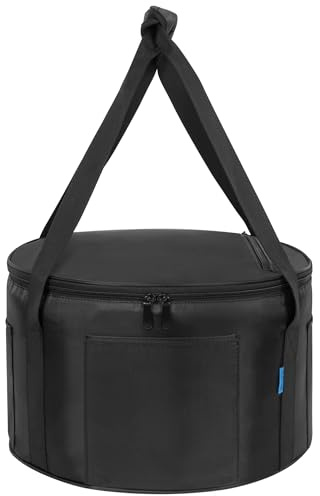 OUUTMEE Dutch Oven Bag for 12 Inch Dutch Oven, Carry Bag Extra Pockets and Sturdy Handles