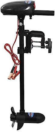 HPHPH Outboard Motor, 12V 18LB Thruster, Electric Trolling Motor, of Inflatable Kayak Rowing Boat,Outboard Engine LED Battery Indicator Fast Powerful