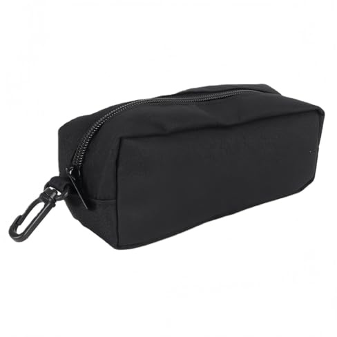 Alide Étui À Lunettes Double, Étui À Lunettes Souple, Étui De Voyage Pour Lunettes De Soleil, Sac De Lecture Portable Avec Clip, Fermeture Éclair Et Chiffon De Nettoyage