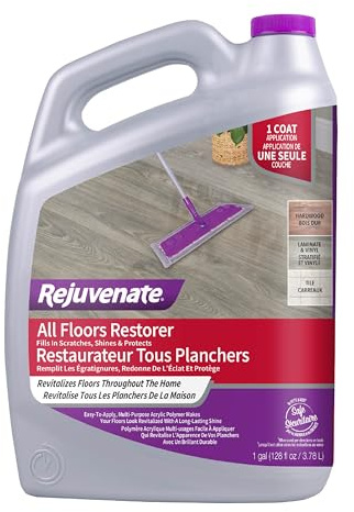 Rejuvenate All Floors Restorer Fills Scratches, Shines And Protects All Floor Types, Including Hardwood, Laminate, Vinyl And Tile, 1 Gallon