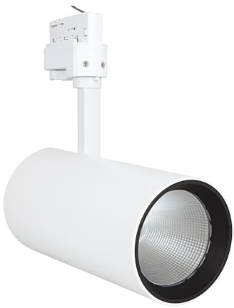 LEDVANCE LED Stromschienen-Spotlight | Leuchte für Innenanwendungen | Warmweiß | 95,0 mm x 297,0 mm | TRACKLIGHT SPOT D95 55W White