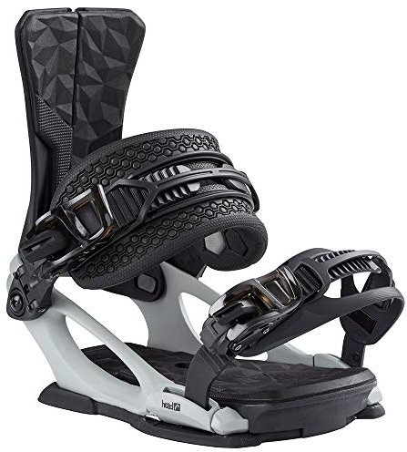 HEAD NX Four All-Mountain Bindung mit weichem Highback Snowboard Wintersport black gray Gr. M (25.0-27.0) j21