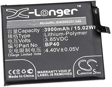 vhbw Akku kompatibel mit Redmi M1903F11T, Mi 9T Pro, MZB7748IN, MZB7749IN Handy Smartphone Telefon (3900mAh, 3,85V, Li-Polymer)