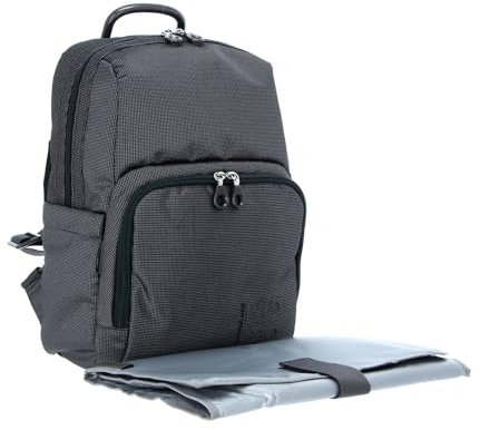 Mandarina Duck MD20 Baby Bag, Zaino Donna, Grigio (Steel), 27x38x16 (L x H x W)