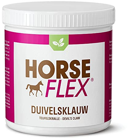 HORSE FLEX Teufelskralle Pulver für Pferde fördert geschmeidige Gelenke und völlige Beweglichkeit - 1000 Gramm