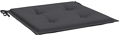 vidaXL Gartenstuhl-Kissen 6 STK. Anthrazit 40x40x3 cm Oxford-Gewebe