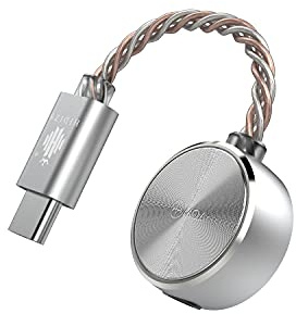 HIDIZS S3 PRO Ultraportabler hochauflösender DAC-Dongle, 8X MQA-Unterstützung, PCM bis zu 32Bit/384kHz, DSD128-Decodierungsverstärker Typ-C-Audiokabelkonverter