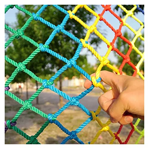 ZHZHXR Grimper Le Filet en Nylon,Escalade Terrain de Jeu Échelle de Corde Filet Extérieur de Corde Jardin pour Haricots Verts Plantes Grimpantes Pois de Senteur (Color : 10cm Mesh, Size : 6.56x29.52