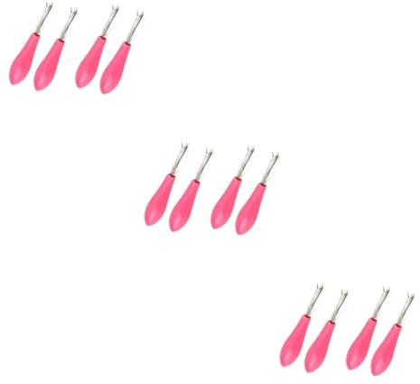 MAGICLULU 12piezas Limpiador De Peines Para Cabello Herramienta De Limpieza De Accesorios De Cepillo Práctico Removedor De Cabello Para Tipo De Cepillos Color