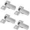 EFUTURETIME 4 x Amortiguador de Cazoleta de Bisagras Softclose, Amortiguador de Cierre Suave Puerta para Bisagras 45mm/48mm/52mm