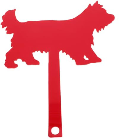 WEKADRIN Kit De Reparación De Banderas Bandera De Ladrillo Para Buzón Decoración Navideña Perro Esquiador Acrílico