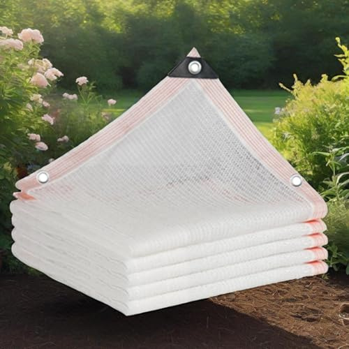 Malla Sombra 55% Protección Solar - UV Resistentes para Plantas en Macetas, Jardín y Flores,Malla de Sombreado Resistentes para Agricultura y Jardinería Doméstica