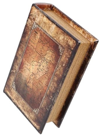 Dekorative Bücher von Faux – Vintage-Simulations-Aufbewahrungsbox | elegante ästhetische Fake-Buch-Display für Heimdekoration, Kaffeetische, Eingänge, Bücherregale