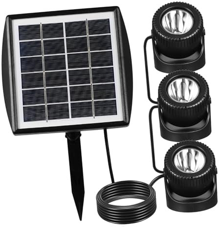 Toyvian Luces Subacuáticas Para Estanque Luz Solar Alta Eficiencia Resistente Al Agua